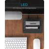 ICY BOX IB-1233CL-CR σταθμός σύνδεσης και κλωνοποίησης 2 θέσεων για SSD/HDD 2,5/3,5 ιντσών, συσκευή ανάγνωσης καρτών CF/SD, USB-A hub, USB 3.2 Gen 1, μαύρος
