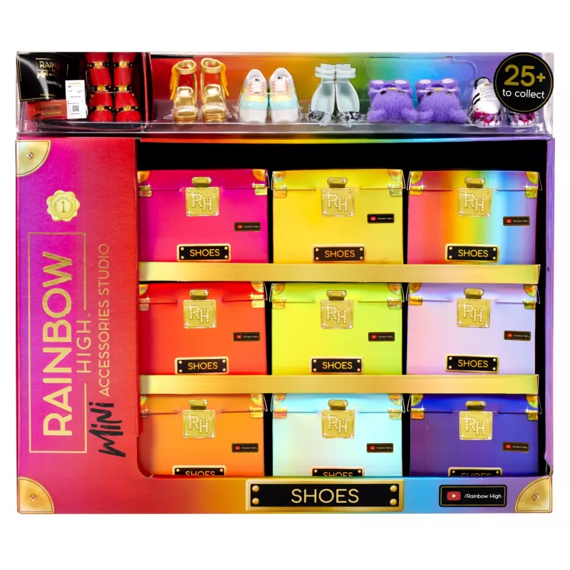 Rainbow High Accessories Studio Series 1, S Assortment σε PDQ Παπούτσια κούκλας