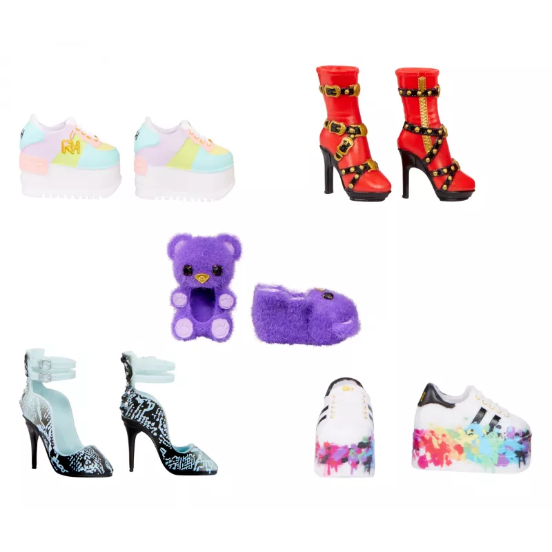 Rainbow High Accessories Studio Series 1, S Assortment σε PDQ Παπούτσια κούκλας