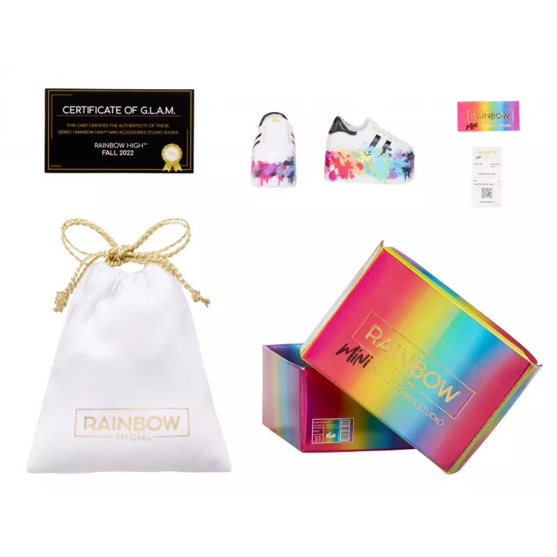 Rainbow High Accessories Studio Series 1, S Assortment σε PDQ Παπούτσια κούκλας