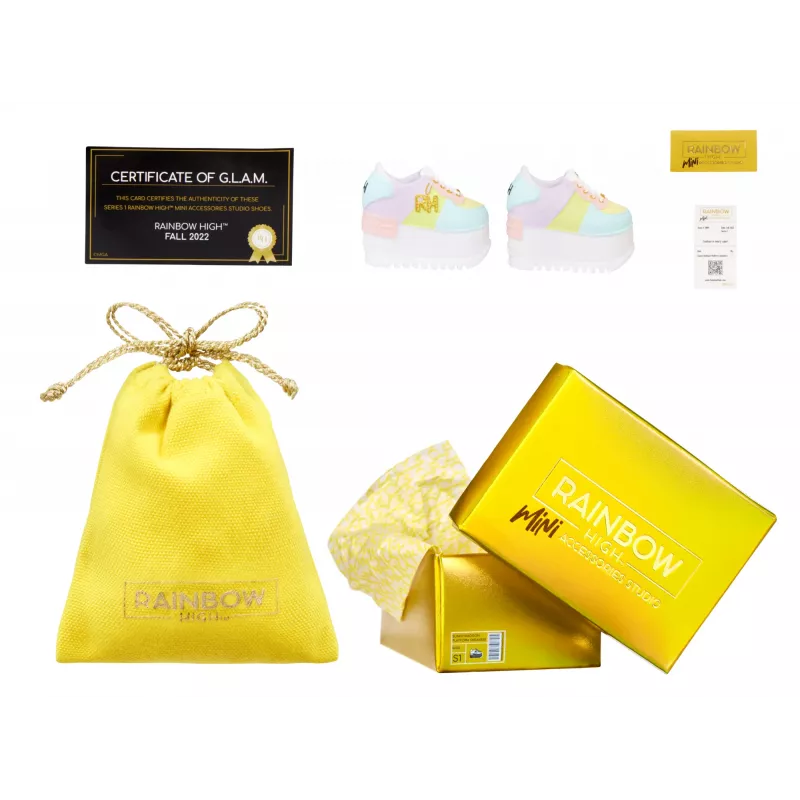 Rainbow High Accessories Studio Series 1, S Assortment σε PDQ Παπούτσια κούκλας