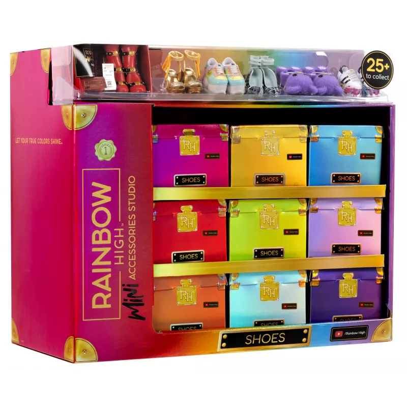 Rainbow High Accessories Studio Series 1, S Assortment σε PDQ Παπούτσια κούκλας