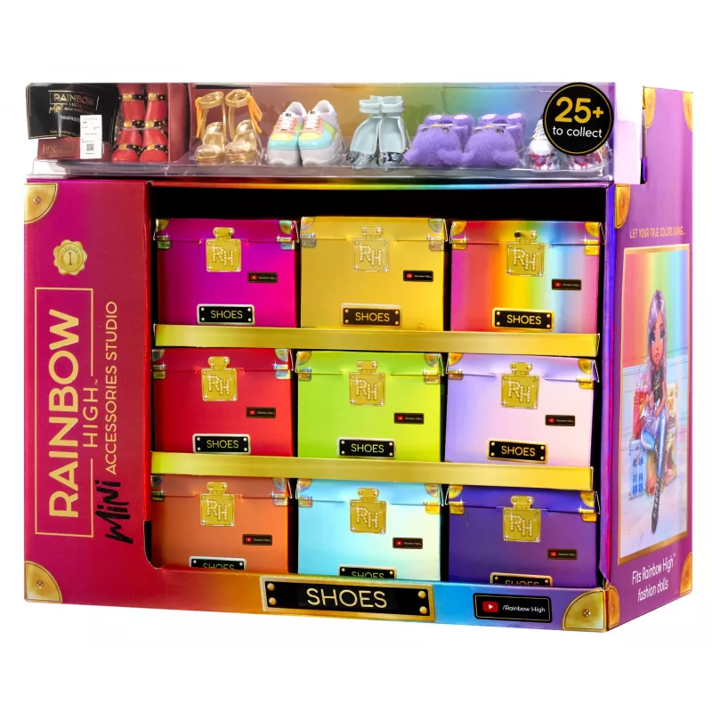 Rainbow High Accessories Studio Series 1, S Assortment σε PDQ Παπούτσια κούκλας