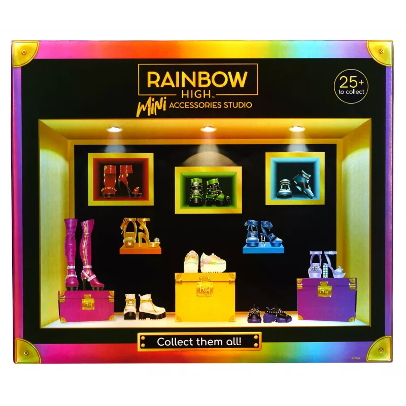Rainbow High Accessories Studio Series 1, S Assortment σε PDQ Παπούτσια κούκλας