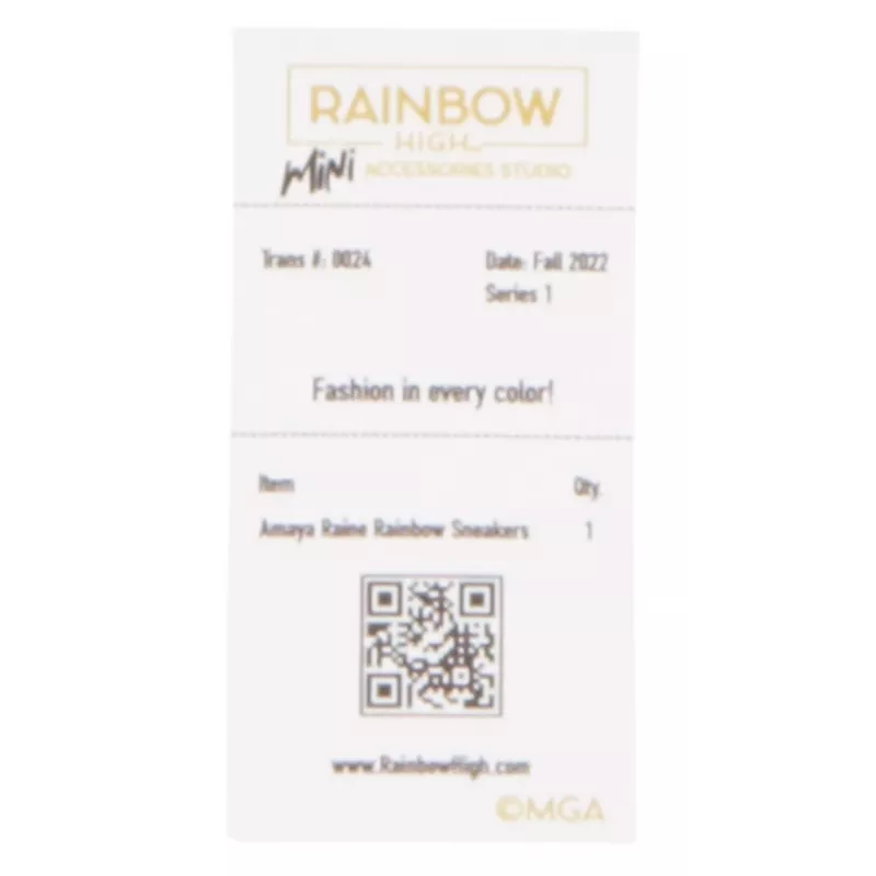 Rainbow High Accessories Studio Series 1, S Assortment σε PDQ Παπούτσια κούκλας