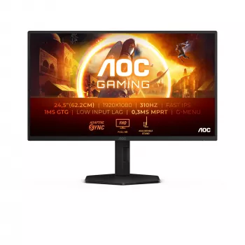AOC G4 25G4SXU Οθόνη υπολογιστή 62,2 cm (24,5 ίντσες) 1920 x 1080 pixel Full HD LED μαύρο, γκρι