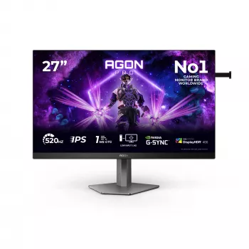 AOC G2 AG276FK Οθόνη υπολογιστή 68,6 cm (27 ίντσες) 1920 x 1080 pixel Full HD LED μαύρο, γκρι