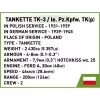 Cobi Blocks Tankette TK-3 σετ κατασκευής – 323 τεμάχια