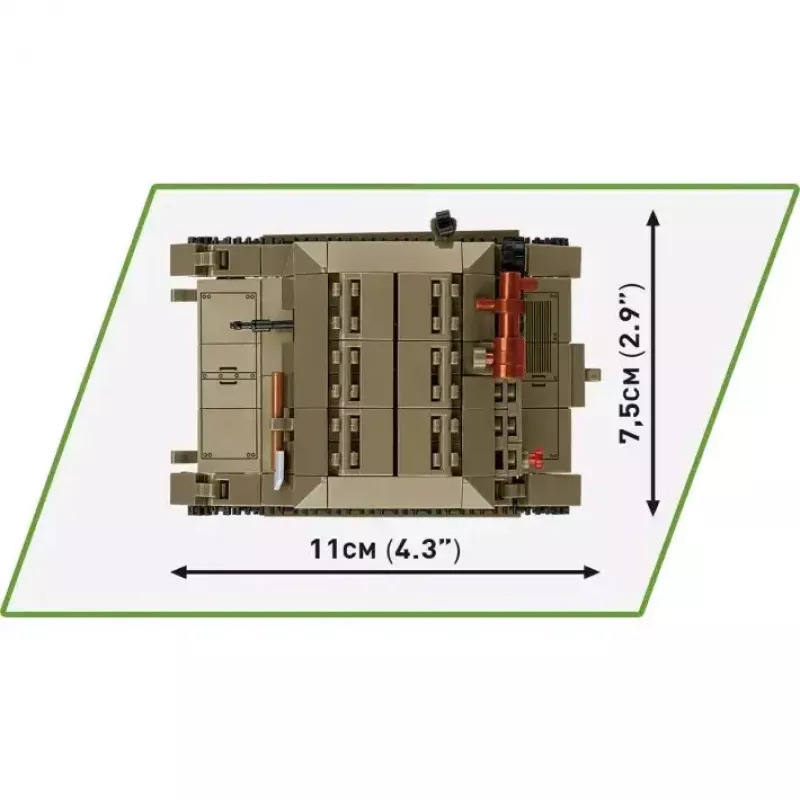 Cobi Blocks Tankette TK-3 σετ κατασκευής – 323 τεμάχια