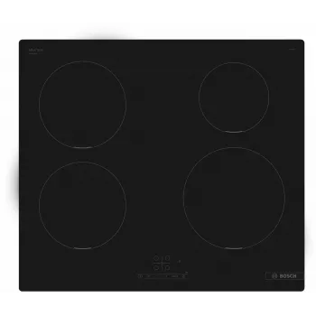 Bosch Serie 4 PUE611BB5E Εστία μαύρη εντοιχιζόμενη 60 cm επαγωγική εστία 4 ζωνών