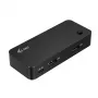 i-tec Universal KVM HUB 2x USB-C 2x USB-A 3.0 5000 Mbit/s μαύρο