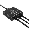 Ethernet splitter QOLTEC 52294 1x3 RJ45 με είσοδο τροφοδοσίας USB-C