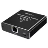 Ethernet splitter QOLTEC 52294 1x3 RJ45 με είσοδο τροφοδοσίας USB-C