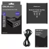 Ethernet splitter QOLTEC 52294 1x3 RJ45 με είσοδο τροφοδοσίας USB-C