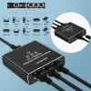 Ethernet splitter QOLTEC 52294 1x3 RJ45 με είσοδο τροφοδοσίας USB-C