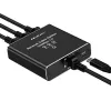 Ethernet splitter QOLTEC 52294 1x3 RJ45 με είσοδο τροφοδοσίας USB-C