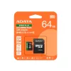 Κάρτα MicroSDXC ADATA Speed Plus 64 GB UHS Class 3 Μοντέλο UD64GUI3V30A2SP-RA1