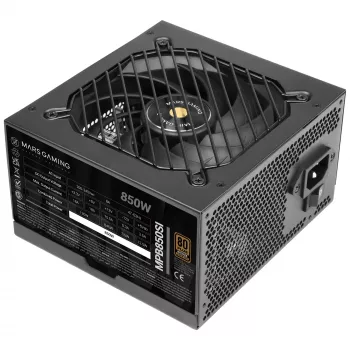 Mars Gaming MPB850SI τροφοδοτικό 850 W 24-Pin-ATX ATX μαύρο