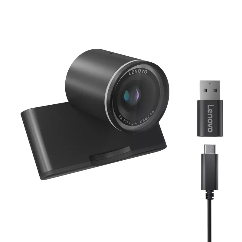 Lenovo 4XC1Q25246 Webcam 8 MP 1920 x 1080 Pixel USB-C μαύρο