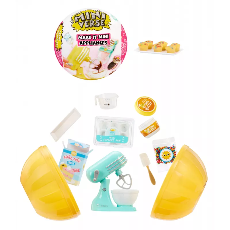 Miniverse MGA's - Make It Mini Appliances Σειρά 2 σε PDQ, 8 ετών, πολύχρωμο, πλαστικό