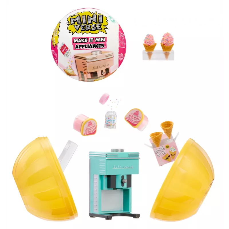 Miniverse MGA's - Make It Mini Appliances Σειρά 2 σε PDQ, 8 ετών, πολύχρωμο, πλαστικό