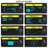 Axagon EEM2-SD2 USB-C 10Gbps - θήκη DISPLAY για M.2 NVMe & SATA SSD