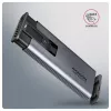 Axagon EEM2-SD2 USB-C 10Gbps - θήκη DISPLAY για M.2 NVMe & SATA SSD
