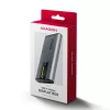 Axagon EEM2-SD2 USB-C 10Gbps - θήκη DISPLAY για M.2 NVMe & SATA SSD