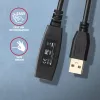Axagon ADR-207 καλώδιο επέκτασης USB 7,5 m USB 2.0 μαύρο
