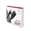 Axagon ADR-207 καλώδιο επέκτασης USB 7,5 m USB 2.0 μαύρο