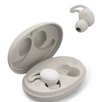 Hama Spirit Calm Headset True Wireless Stereo (TWS) In-Ear Κλήσεις/Μουσική Bluetooth Μπεζ, Λευκό