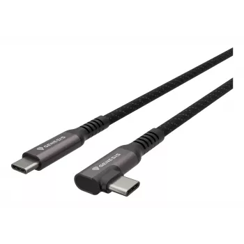 Καλώδιο USB GENESIS NVC-2218 USB 3.2 Gen 2 (3.1 Gen 2) 3 m USB C Μαύρο, Γκρι