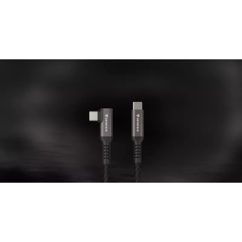 Καλώδιο USB GENESIS NVC-2219 USB 3.2 Gen 2 (3.1 Gen 2) 5 m USB C Μαύρο, Γκρι