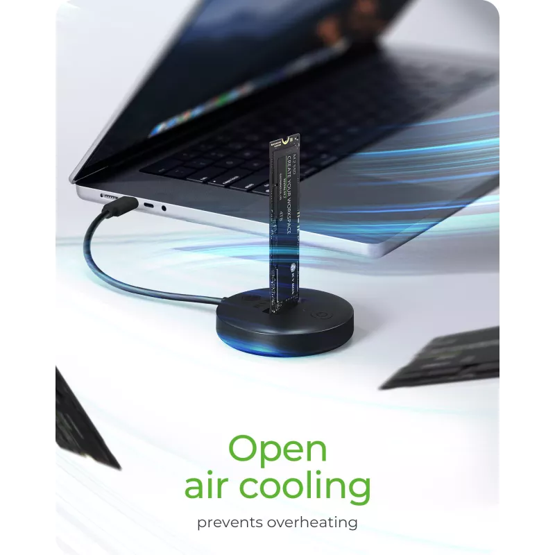 ICY BOX IB-1610MCD-C31 USB 3.2 Gen 2 (3.1 Gen 1) Type-C μαύρο