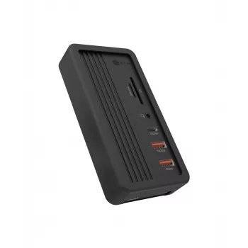 ICY BOX IB-DK4072M-CU31 USB 3.2 Gen 2 (3.1 Gen 1) Type-C μαύρο