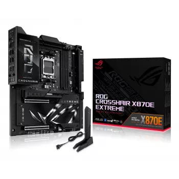 Μητρική ASUS ROG CROSSHAIR X870E EXTREME — AMD X870E, Socket AM5, Extended ATX, DDR5, 4 DIMM, Wi‑Fi 7, 5 Gb LAN, 5x M.2