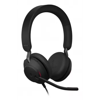 Jabra Evolve2 40 SE Headset ενσύρματο κεφαλόδεσμος κλήσεις/μουσική USB Type-C / USB Type-A μαύρο