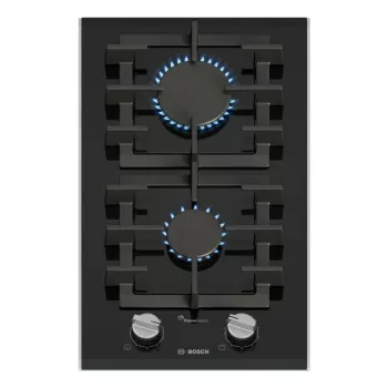 Bosch Serie 8 PRB3A6I40 Εστία Μαύρο Εντοιχιζόμενη 30 cm Αέριο 2 Ζώνη(-ες)