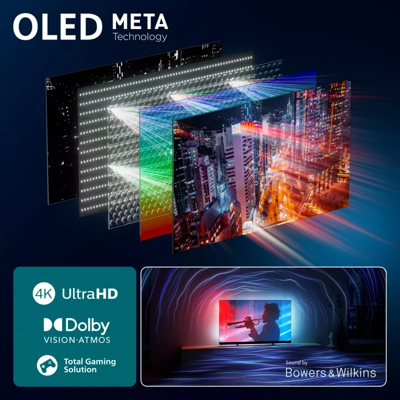 Τηλεόραση Philips 65OLED910/12 65 ίντσες 4K Ultra HD OLED 3840 x 2160