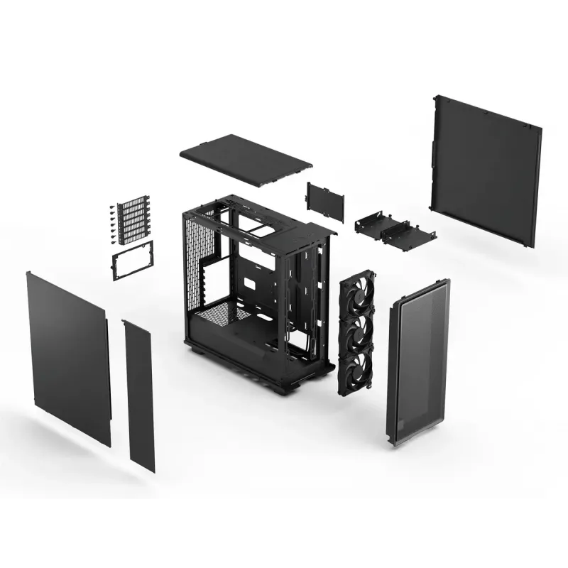 Κουτί υπολογιστή Fractal Design Epoch Μαύρο Solid Midi Tower Μαύρο