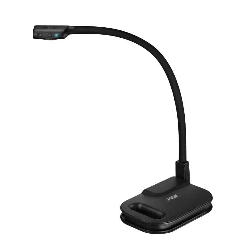 AVer AVerVision U50+ κάμερα εγγράφων, 8 MP CMOS, 1080p, 60 fps, ψηφιακό ζουμ 16x, USB 2.0, μαύρη
