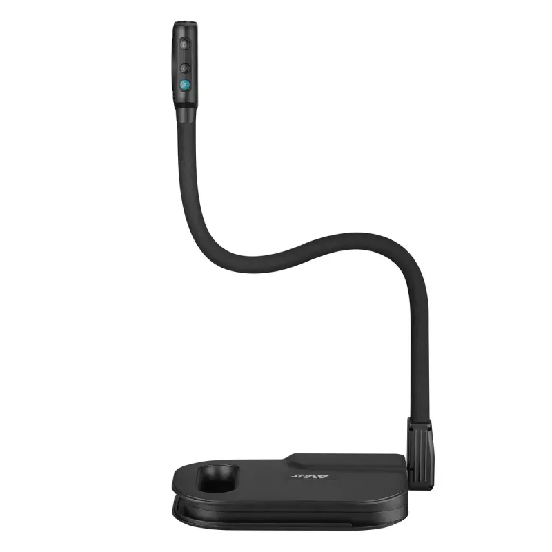 AVer AVerVision U50+ κάμερα εγγράφων, 8 MP CMOS, 1080p, 60 fps, ψηφιακό ζουμ 16x, USB 2.0, μαύρη