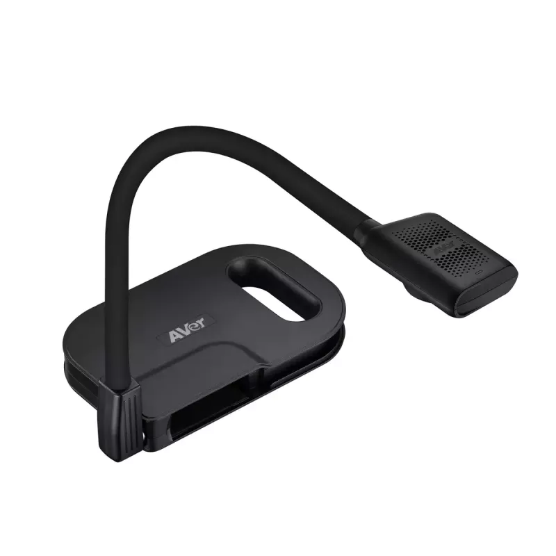 AVer AVerVision U50+ κάμερα εγγράφων, 8 MP CMOS, 1080p, 60 fps, ψηφιακό ζουμ 16x, USB 2.0, μαύρη