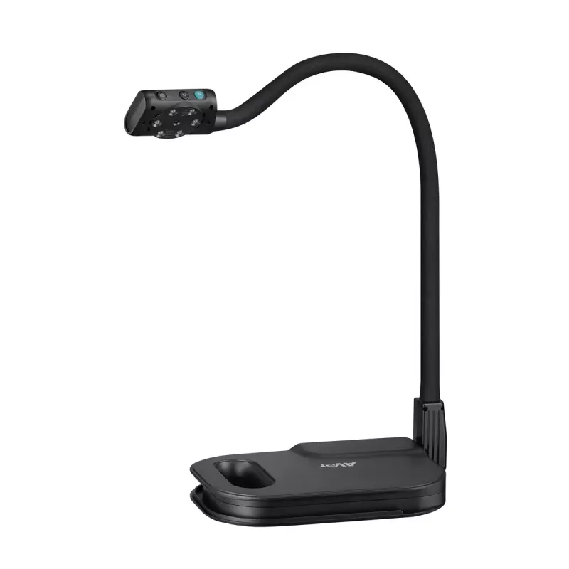 AVer AVerVision U50+ κάμερα εγγράφων, 8 MP CMOS, 1080p, 60 fps, ψηφιακό ζουμ 16x, USB 2.0, μαύρη