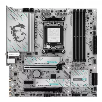Μητρική MSI B850M GAMING PLUS WIFI — AMD B850, Socket AM5, micro ATX, DDR5, 4x DIMM, 3x M.2, Wi‑Fi 7, 5 Gb LAN