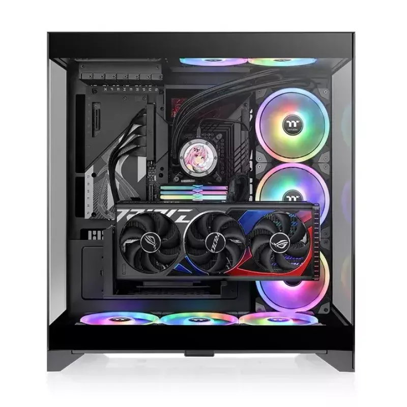 Κουτί υπολογιστή Thermaltake CTE E550 TG Midi Tower μαύρο