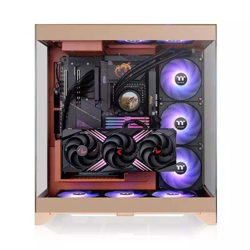Κουτί υπολογιστή Thermaltake CTE E550 TG Midi Tower Sand