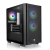 Κουτί υπολογιστή Thermaltake Versa H16 TG ARGB Micro Tower μαύρο