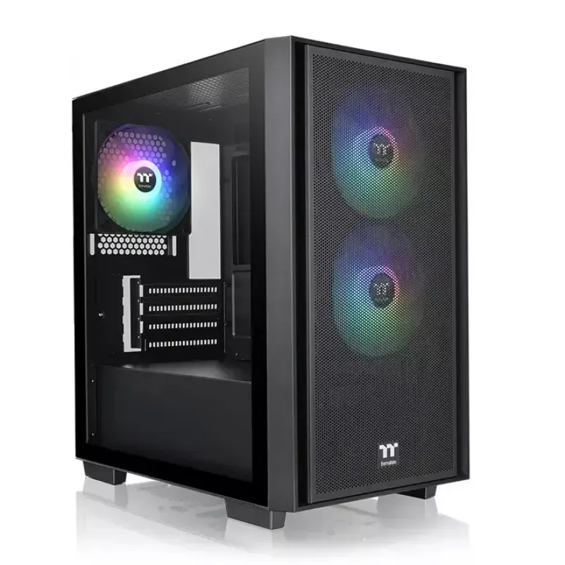 Κουτί υπολογιστή Thermaltake Versa H16 TG ARGB Micro Tower μαύρο