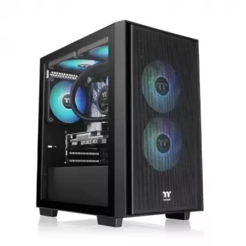 Κουτί υπολογιστή Thermaltake Versa H16 TG ARGB Micro Tower μαύρο